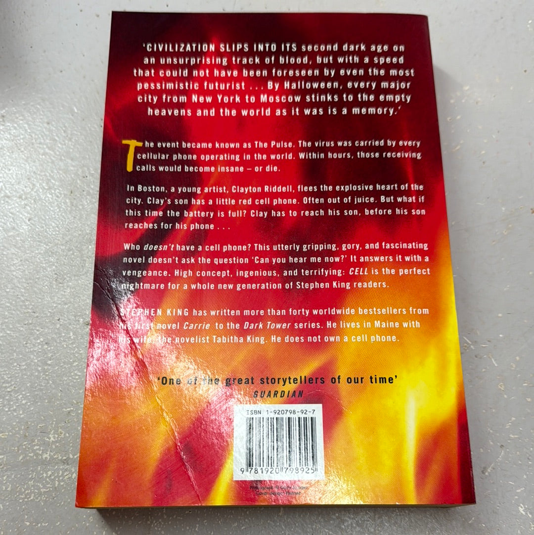 Cell. Stephen King. 2006.