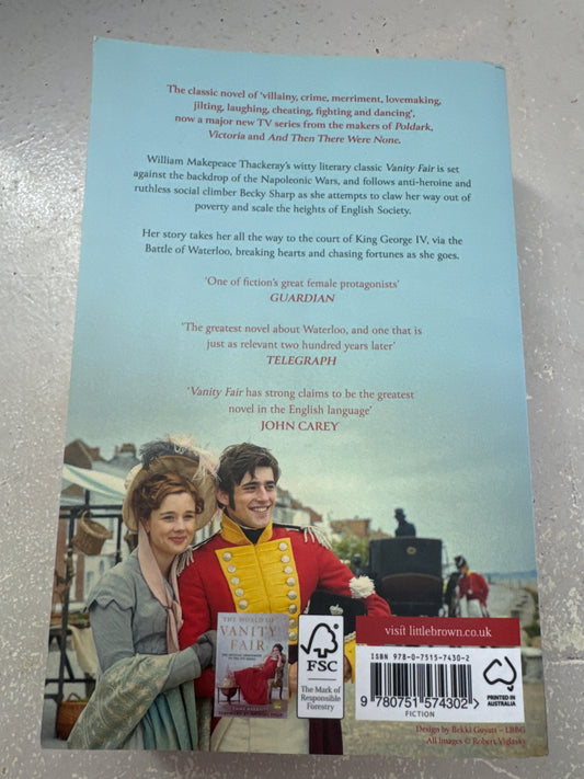 Vanity fair: a novel without a hero. William Makepeace Thackeray. 2018.