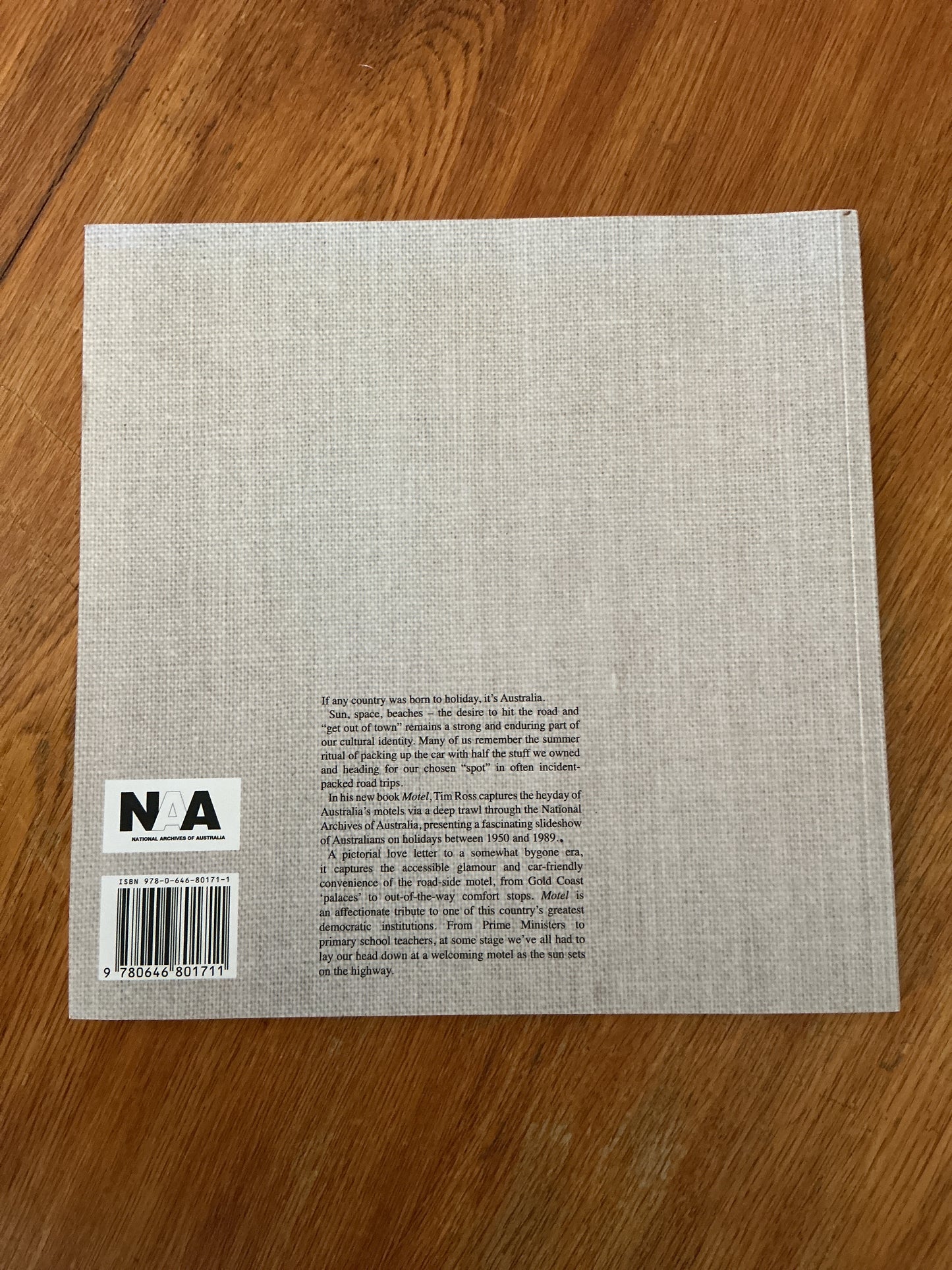 Motel: images of Australia on holidays. Tim Ross. 2023.