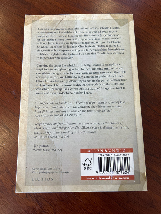 Jasper Jones. Craig Silvey. 2010.