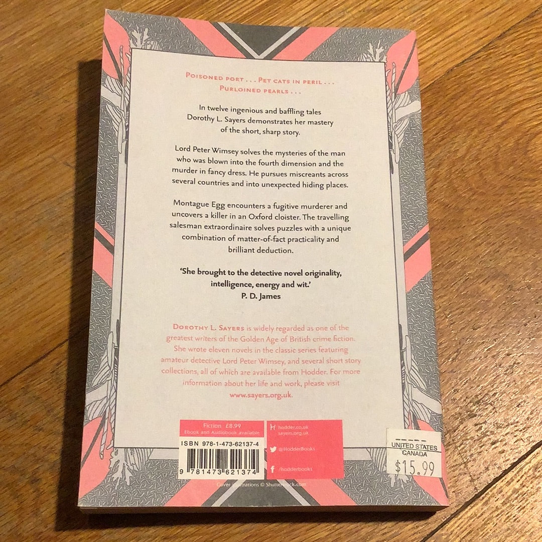 Hangman’s holiday. Dorothy L. Sayers.