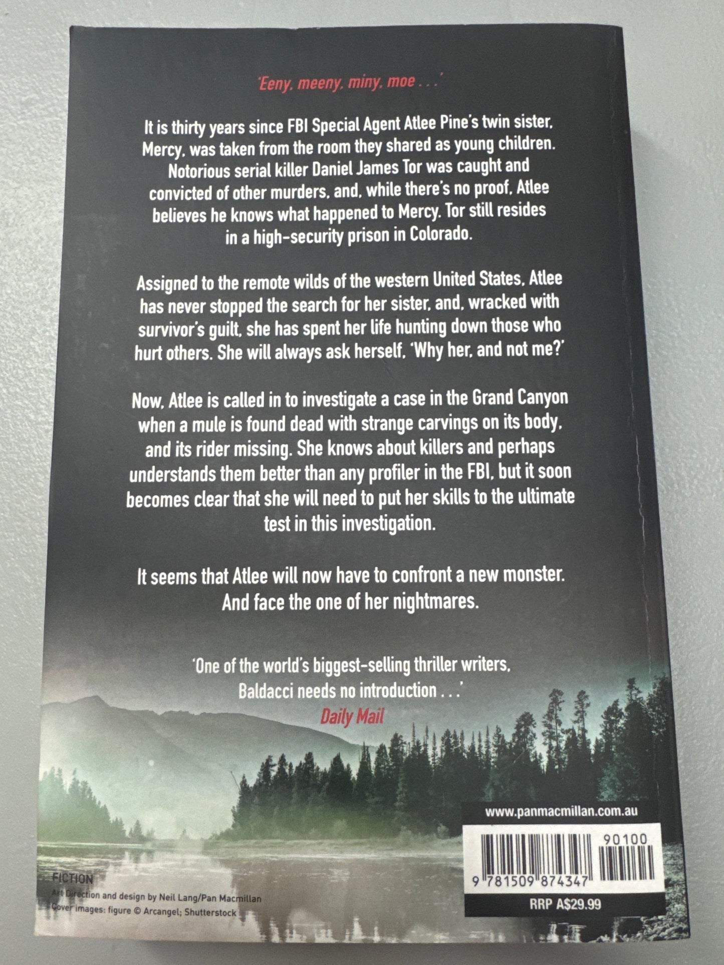 Long Road to Mercy. David Baldacci. 2018.