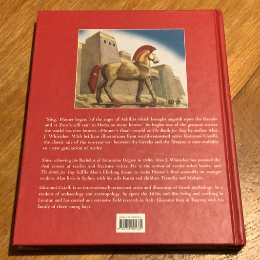 Battle for Troy: an adaptation of Homer’s Iliad. Alan J. Whiticker. 2004.