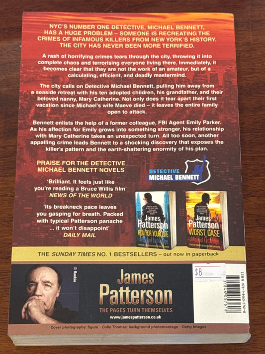 Tick Tock. James Patterson.