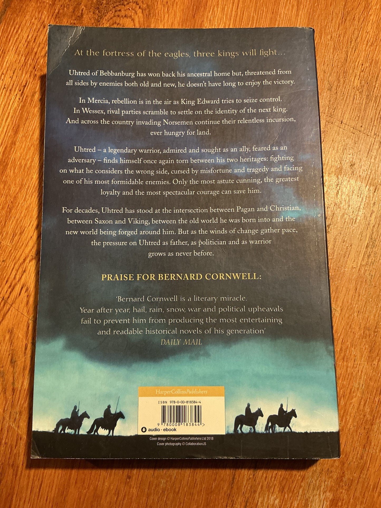 War of the wolf. Bernard Cornwell. 2018.