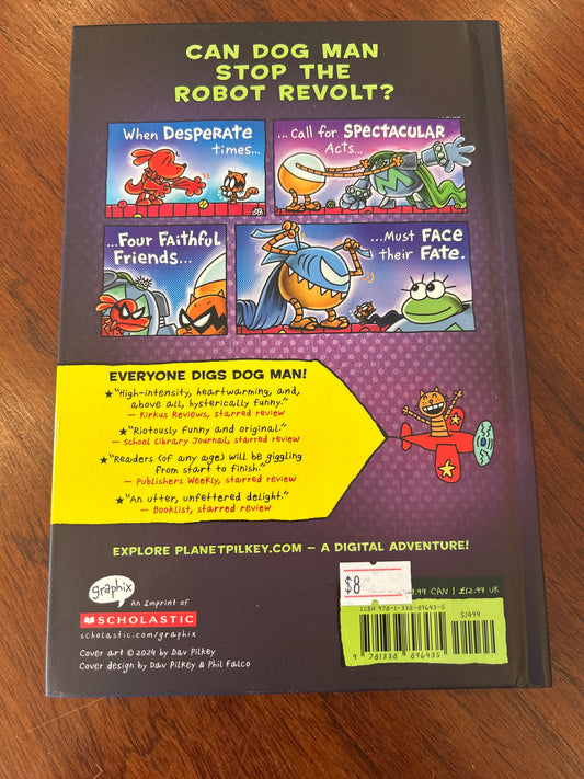 Dog Man the Scarlet Shredder. Dav Pilkey.