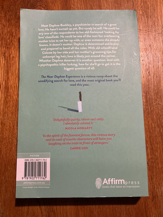 The near Daphne experience. Alison Reynolds. 2022.