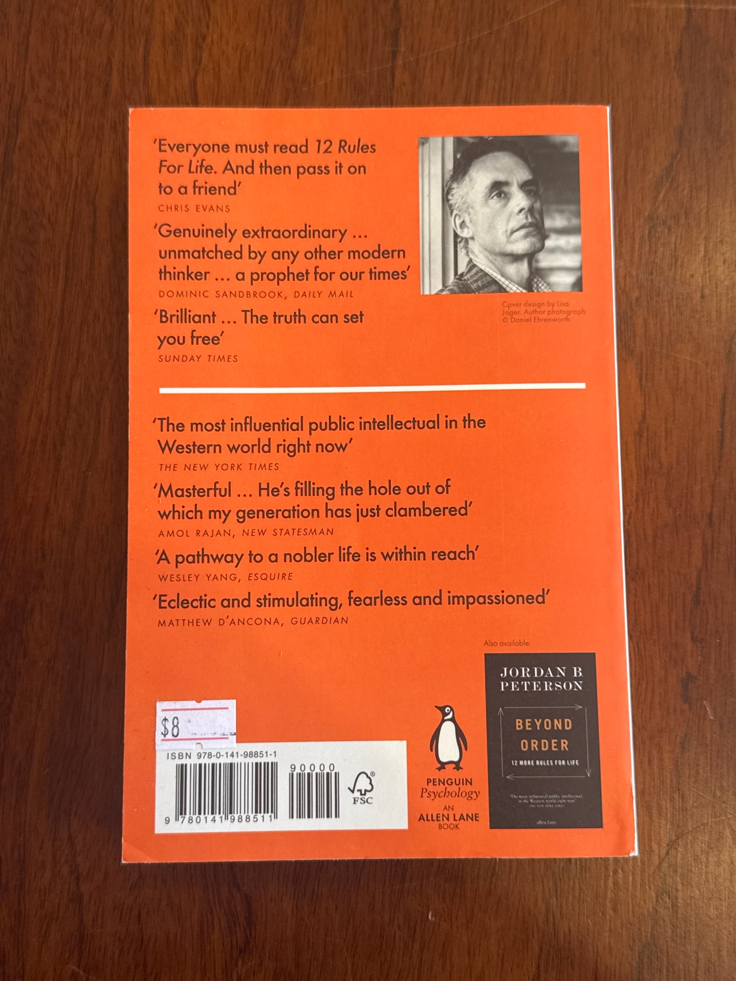 12 rules for life: an antidote for chaos. Jordan Peterson. 2019.