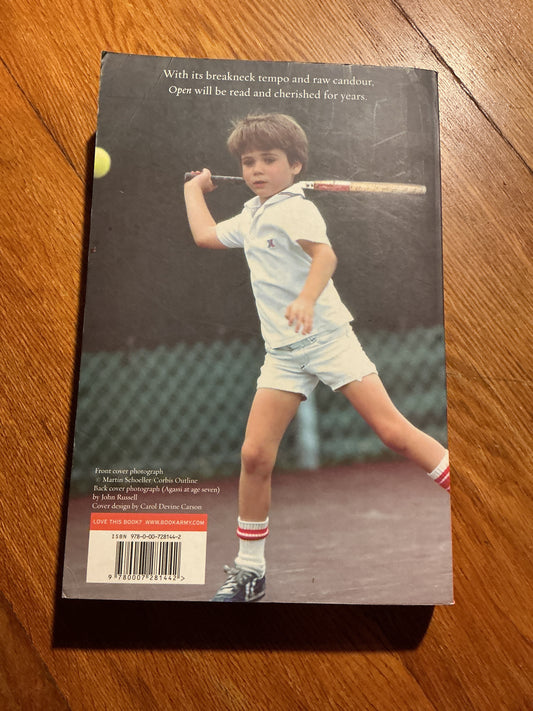 OPEN an autobiography. Andre Agassi. 2009.