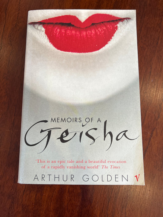 Memoirs of a geisha. Arthur Golden. 2005.
