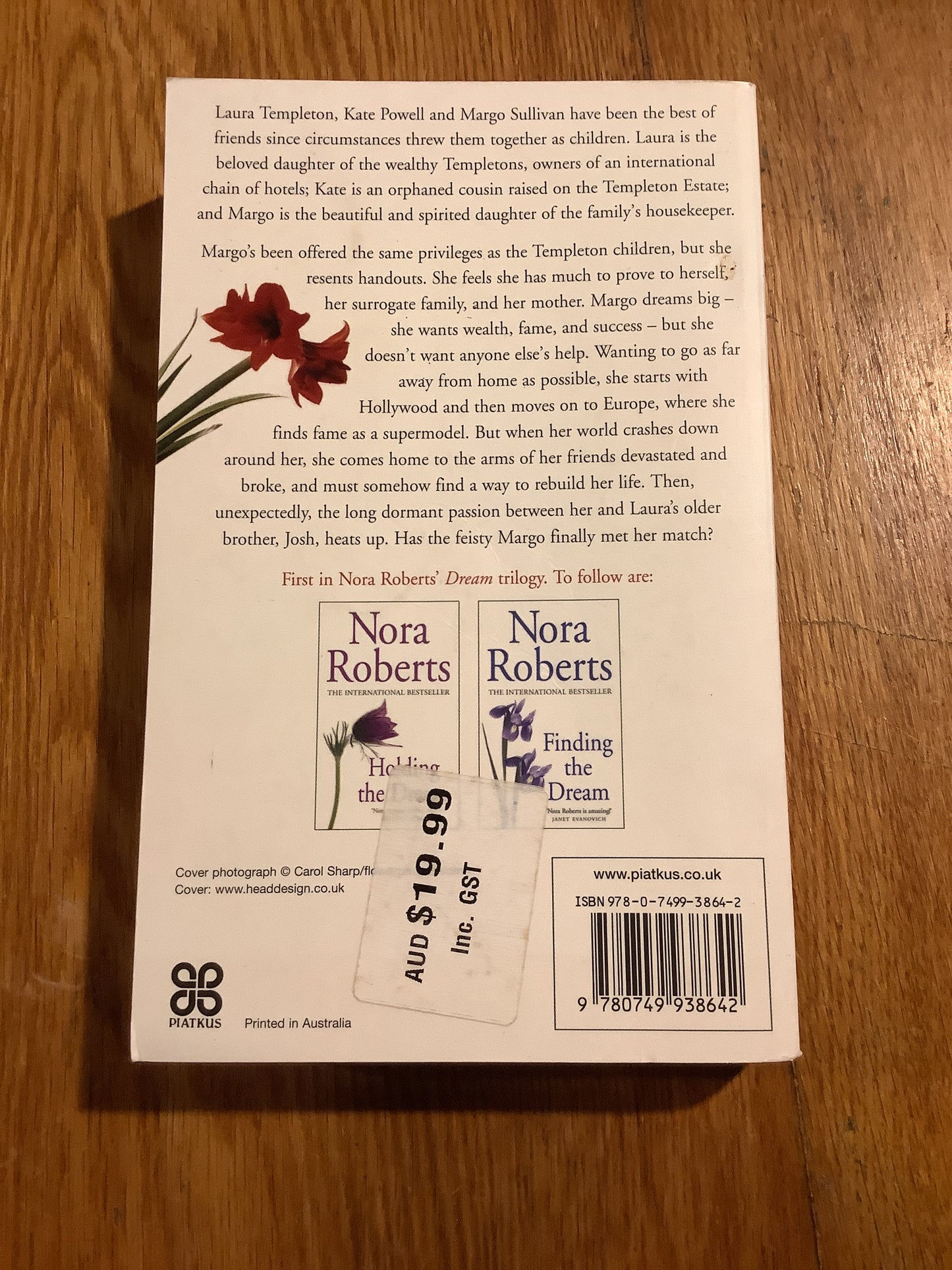 Daring to dream. Nora Roberts. 1996.