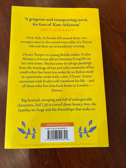 Still life. Sarah Winman. 2021.