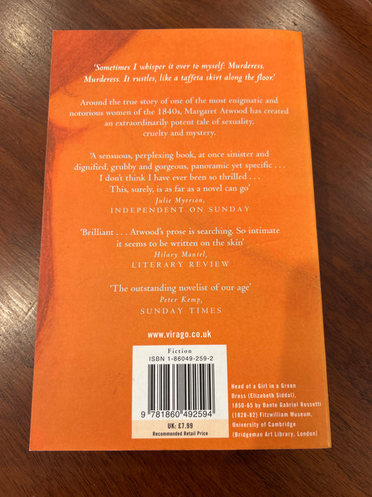 Alias Grace. Margaret Atwood. 2006.