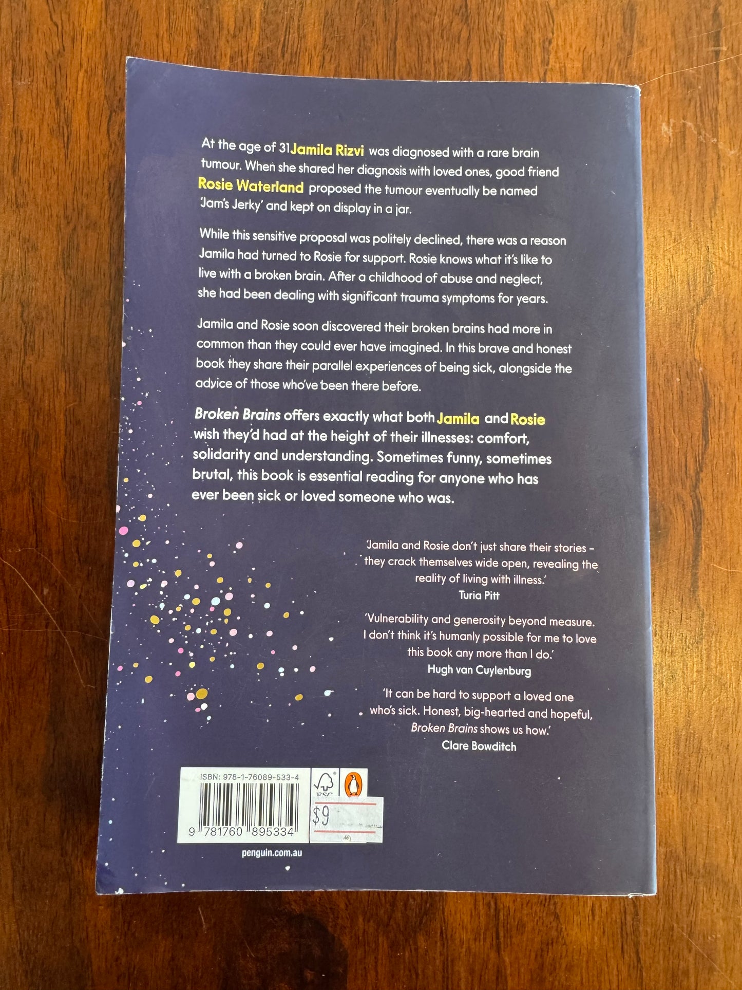 Broken brains. Jamilla Rizvi & Rosie Waterland. 2025.