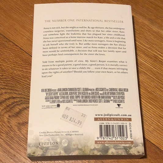 My sister's keeper. Jodi Picoult. 2009.