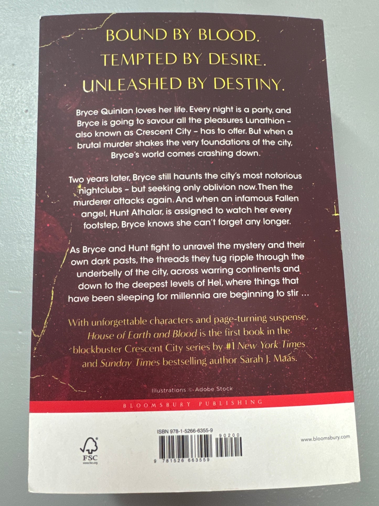 House of earth and blood. Sarah Maas. 2023.