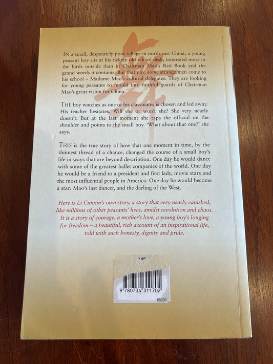 Mao's last dancer. Li Cunxin. 2003.
