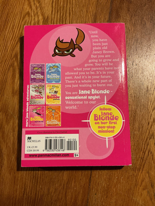 Jane Blonde: sensational spylet. jill Marshall. 2006.