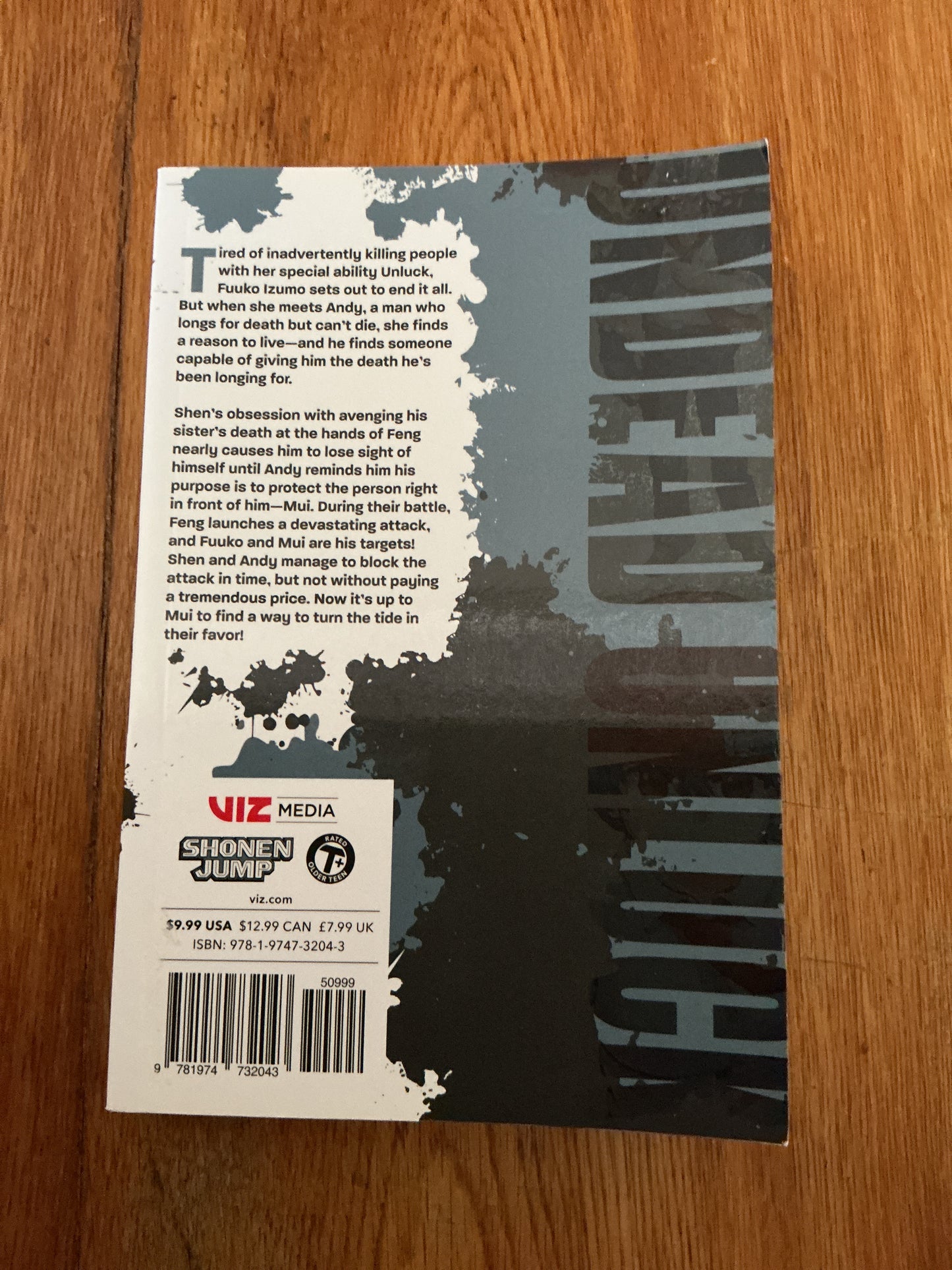 Undead unlucky v8. Yoshifumi Tozuka. 2020.