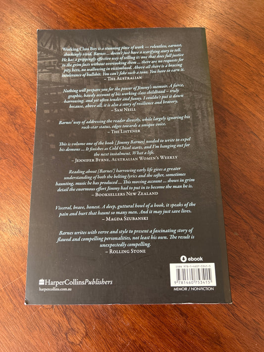 Working class boy. Jimmy Barnes. 2017.