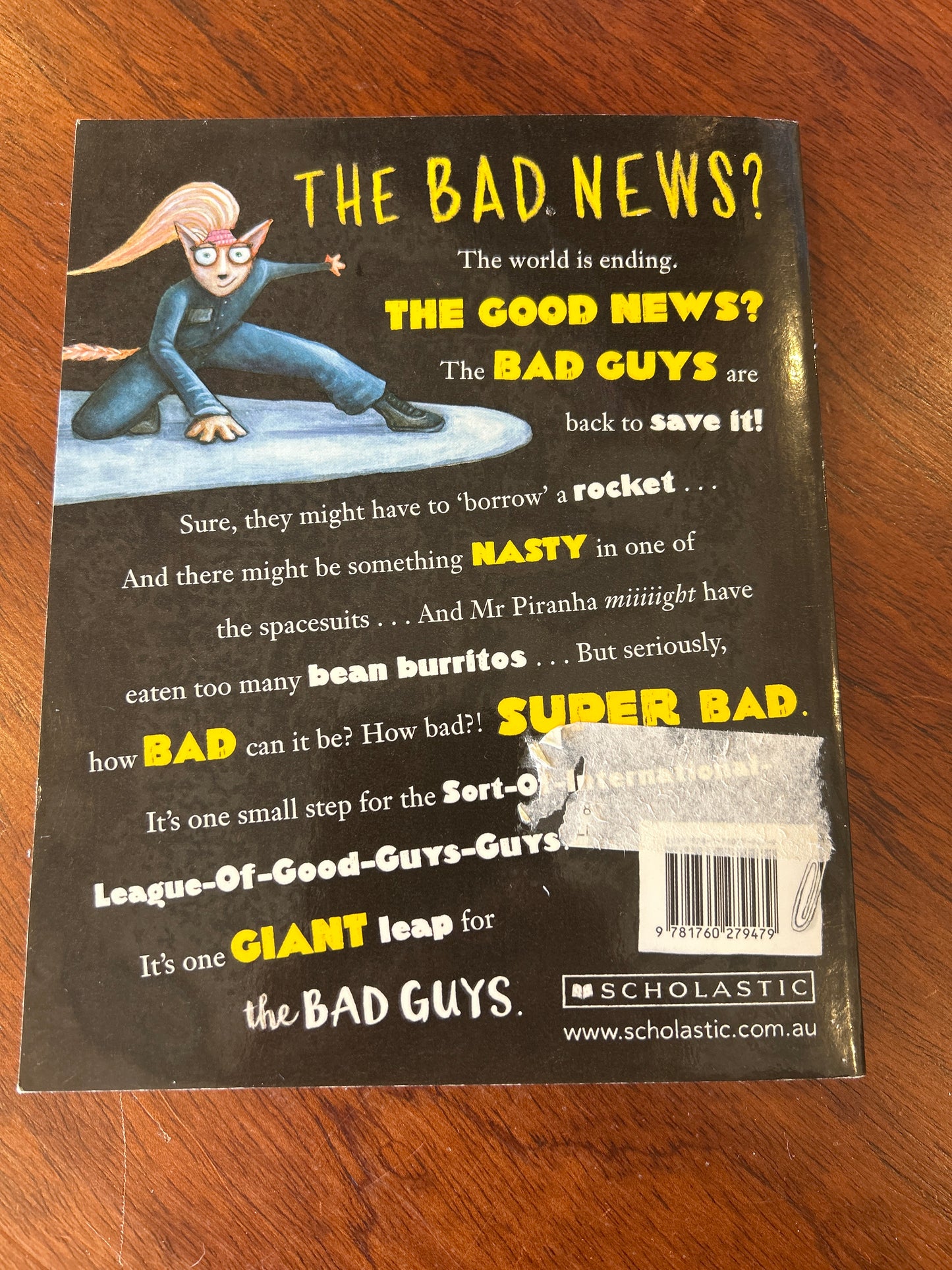 Bad guys episode 5: intergalactic gas. Aaron Blabey. 2017.