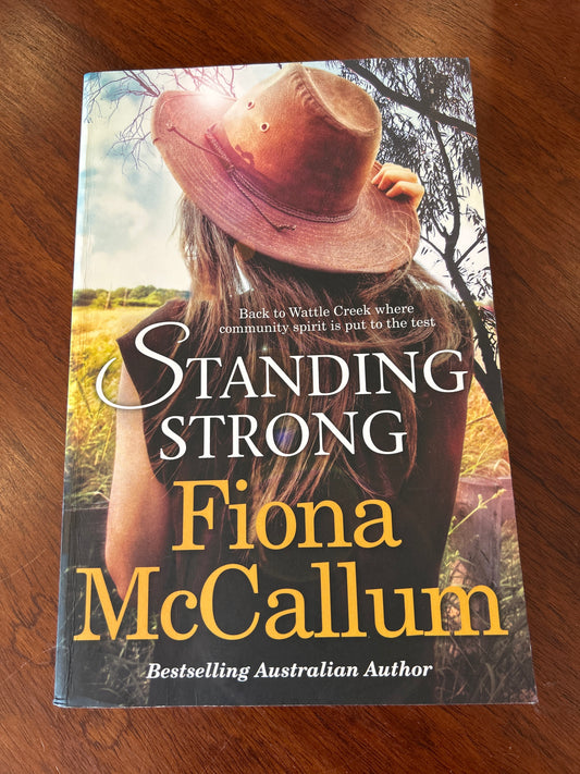 Standing strong. Fiona McCallum. 2019.