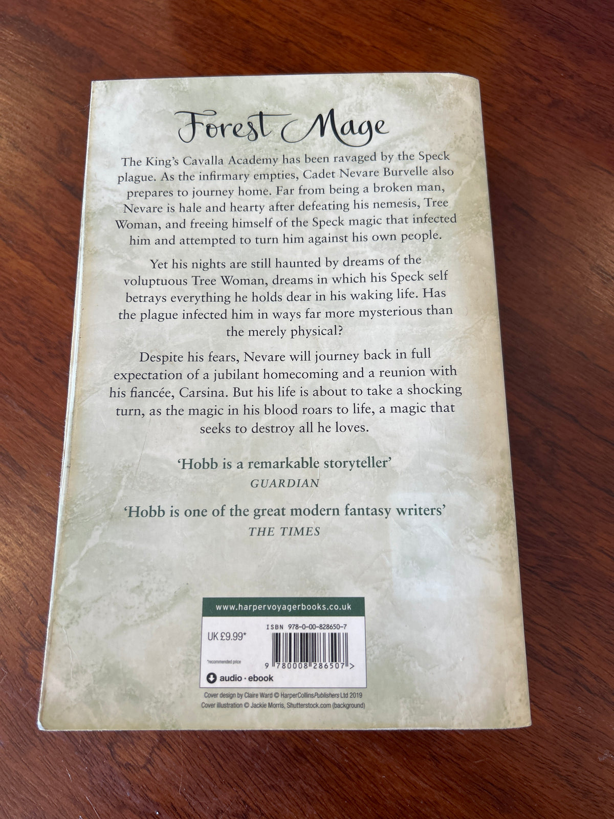 Forest mage. Robin Hobb. 2019.