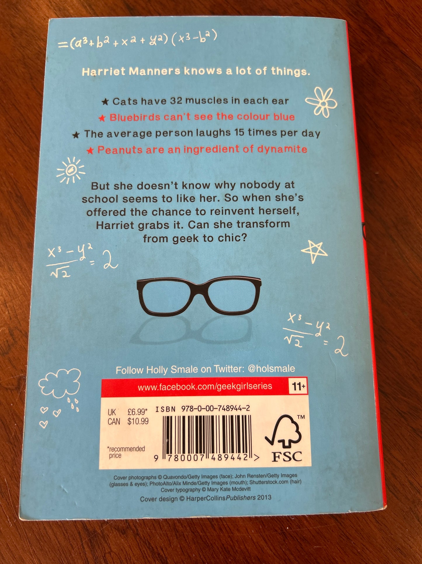 Geek girl. Holly Smale. 2013.