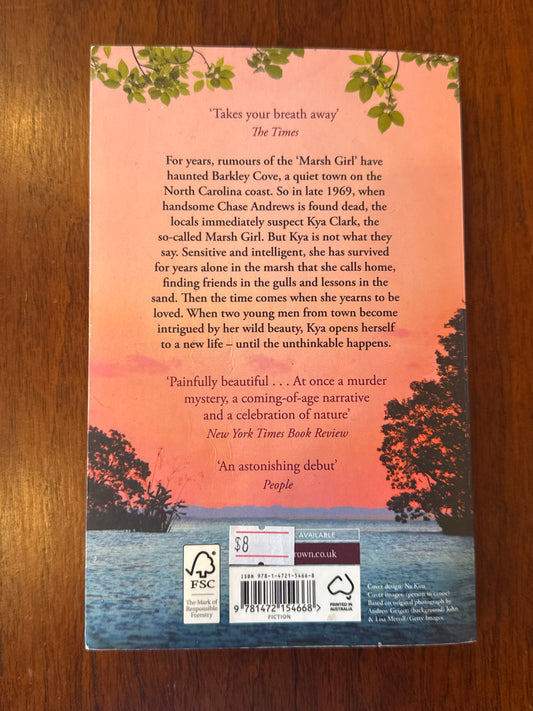 Where the Crawdads Sing. Delia Owens. 2019.