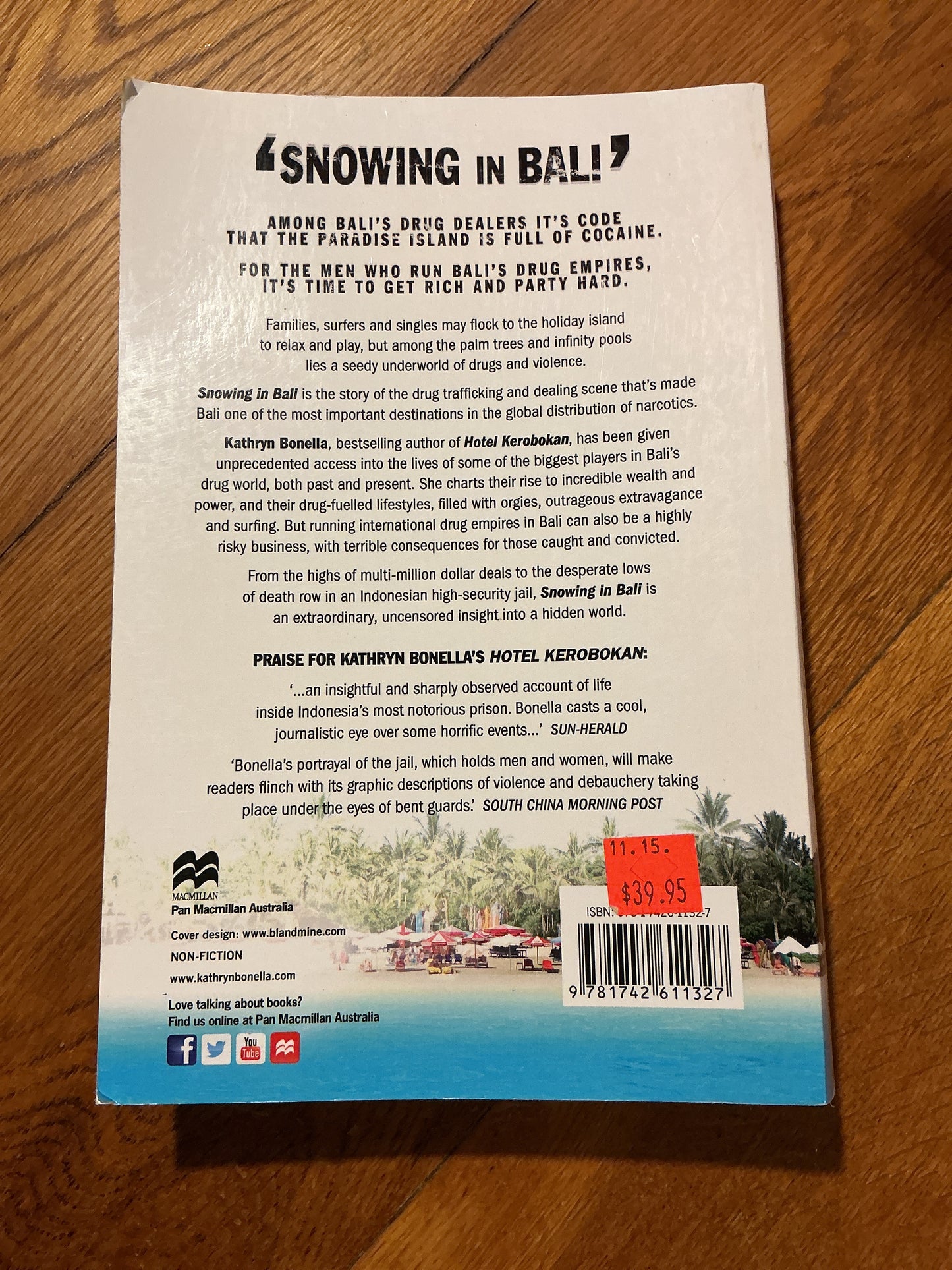 Snowing in Bali. Kathryn Bonella. 2015.