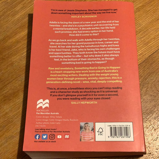 Something bad is going to happen. Jessie Stephens. 2023.