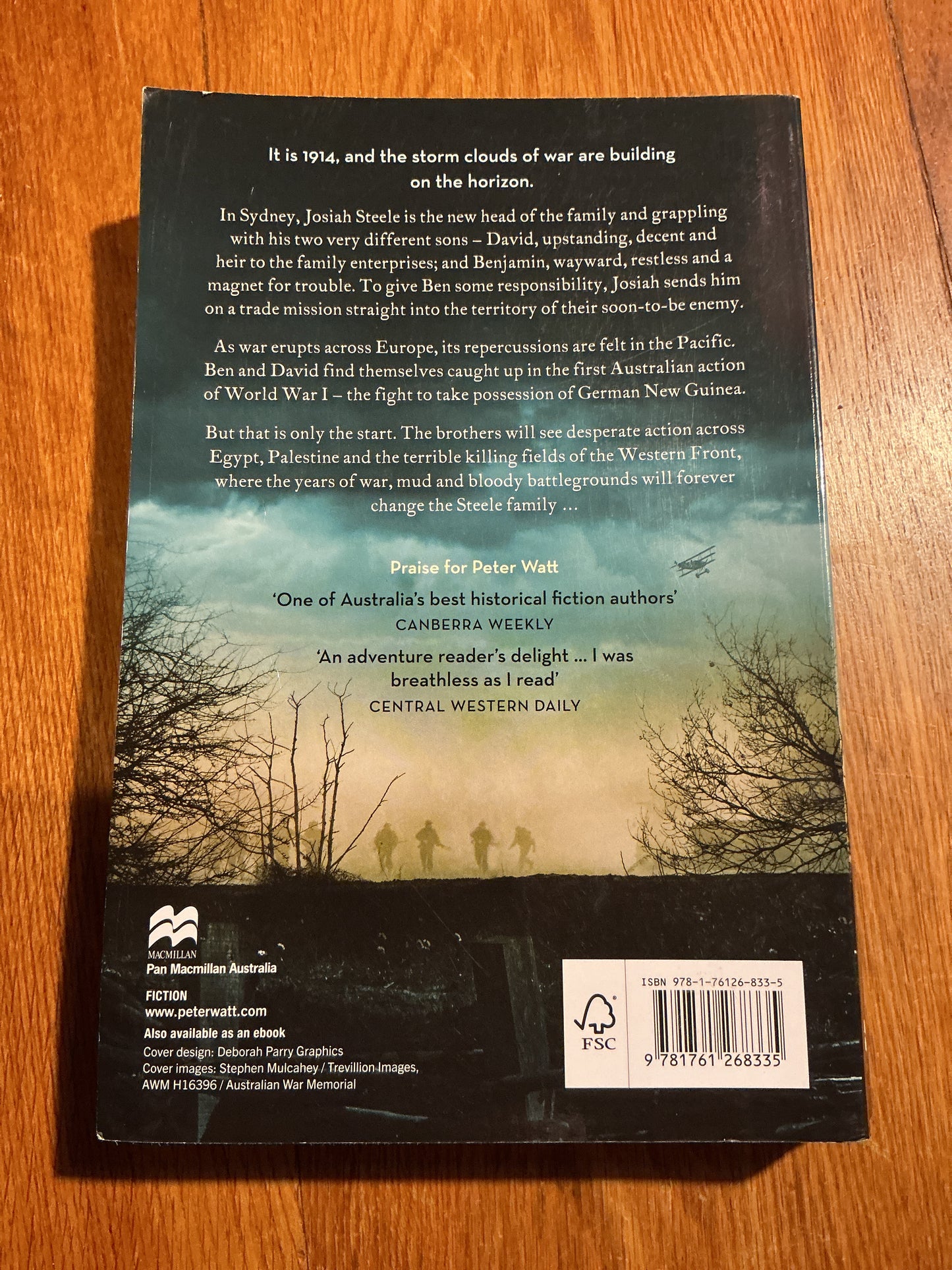Ghosts of August. Peter Watt. 2024.