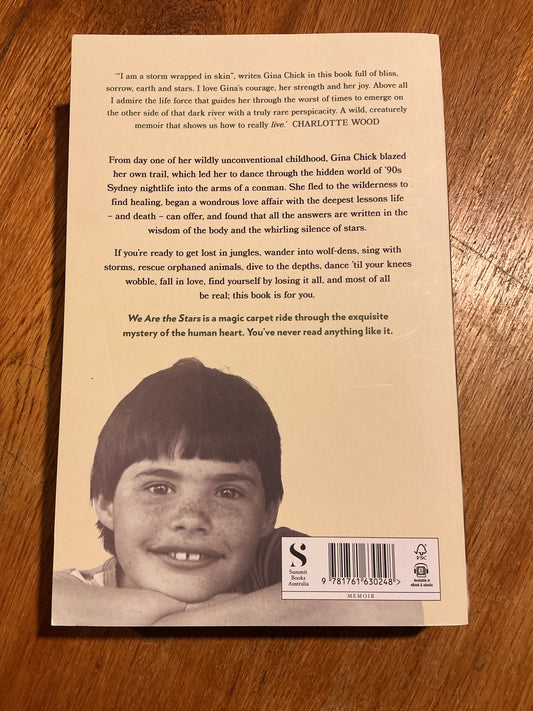 We are the stars. Gina Chick. 2024.