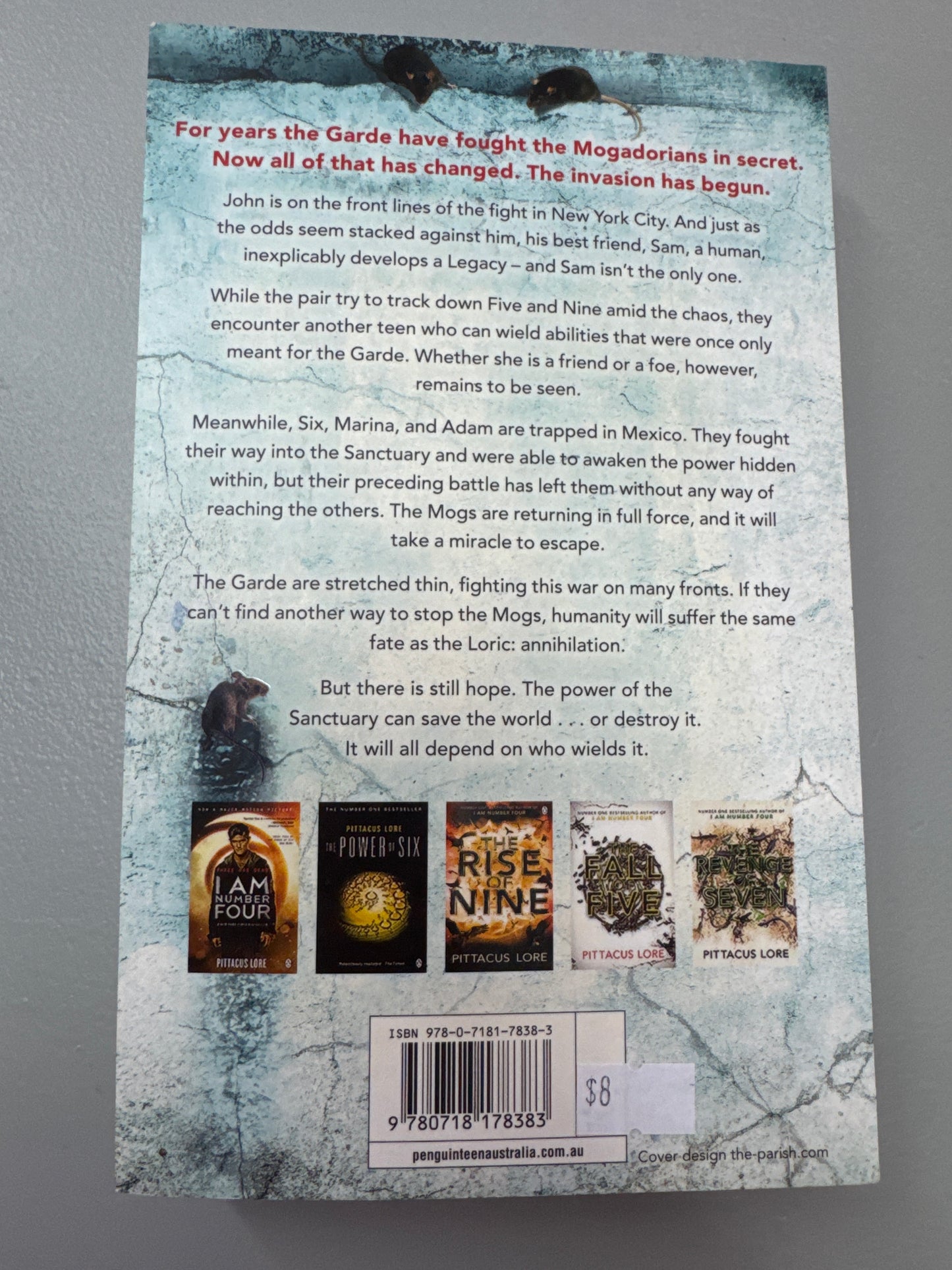 Fate of Ten. Pittacus Lore. 2015.