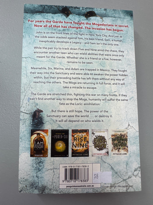 Fate of Ten. Pittacus Lore. 2015.