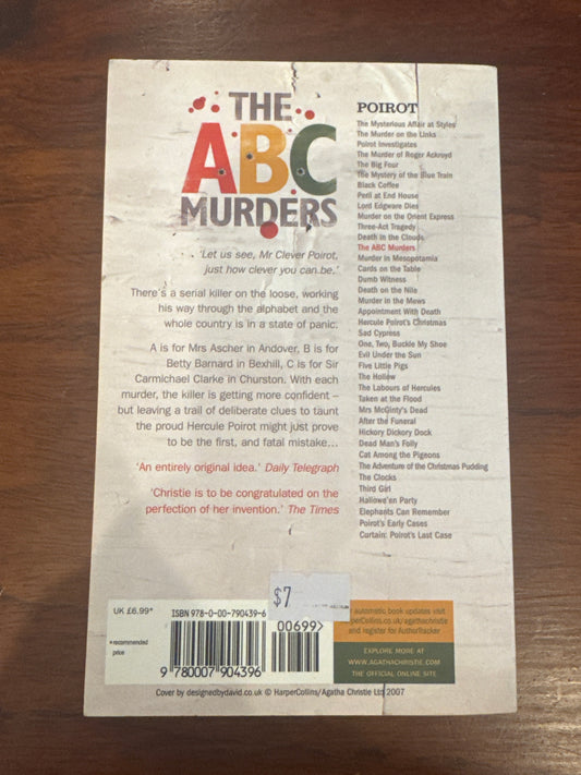 ABC murders. Agatha Christie. 2007.