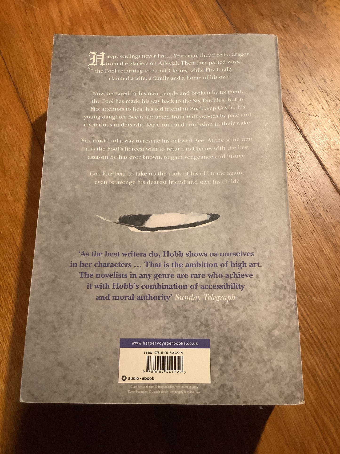 Fool’s quest. Robin Hobb.