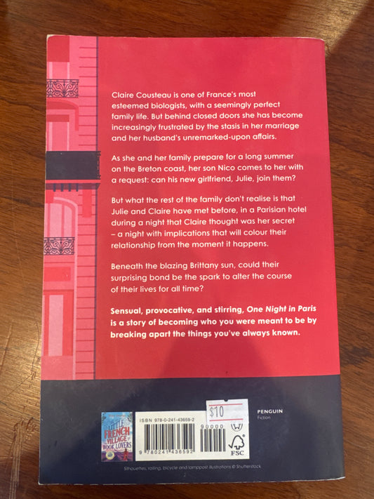 One night in Paris. Nina George. 2025.