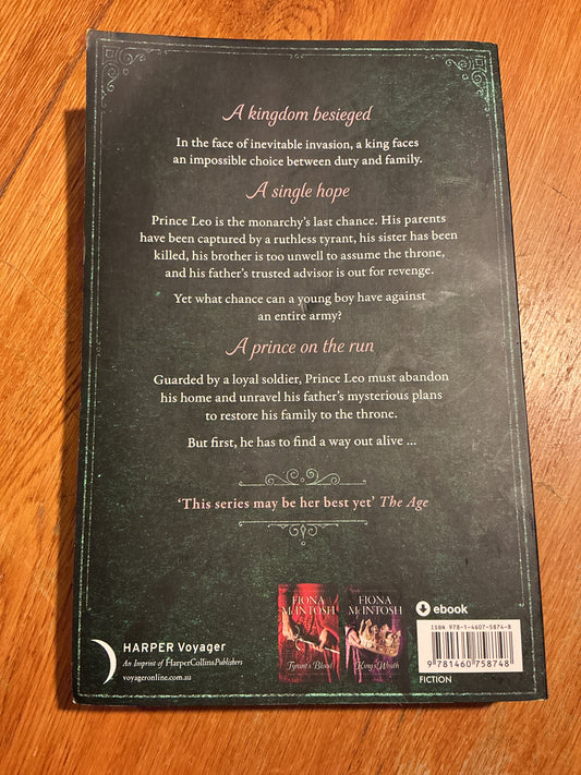 Royal exile. Fiona McIntosh. 2020.