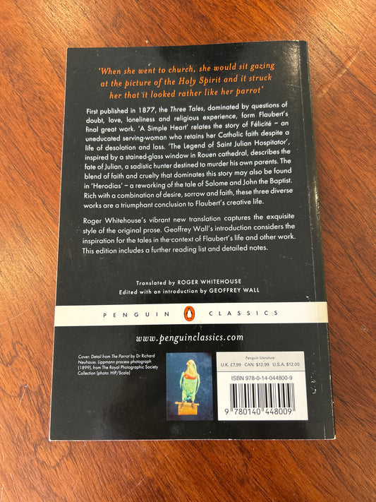 Three tales. Gustave Flaubert. 2005.