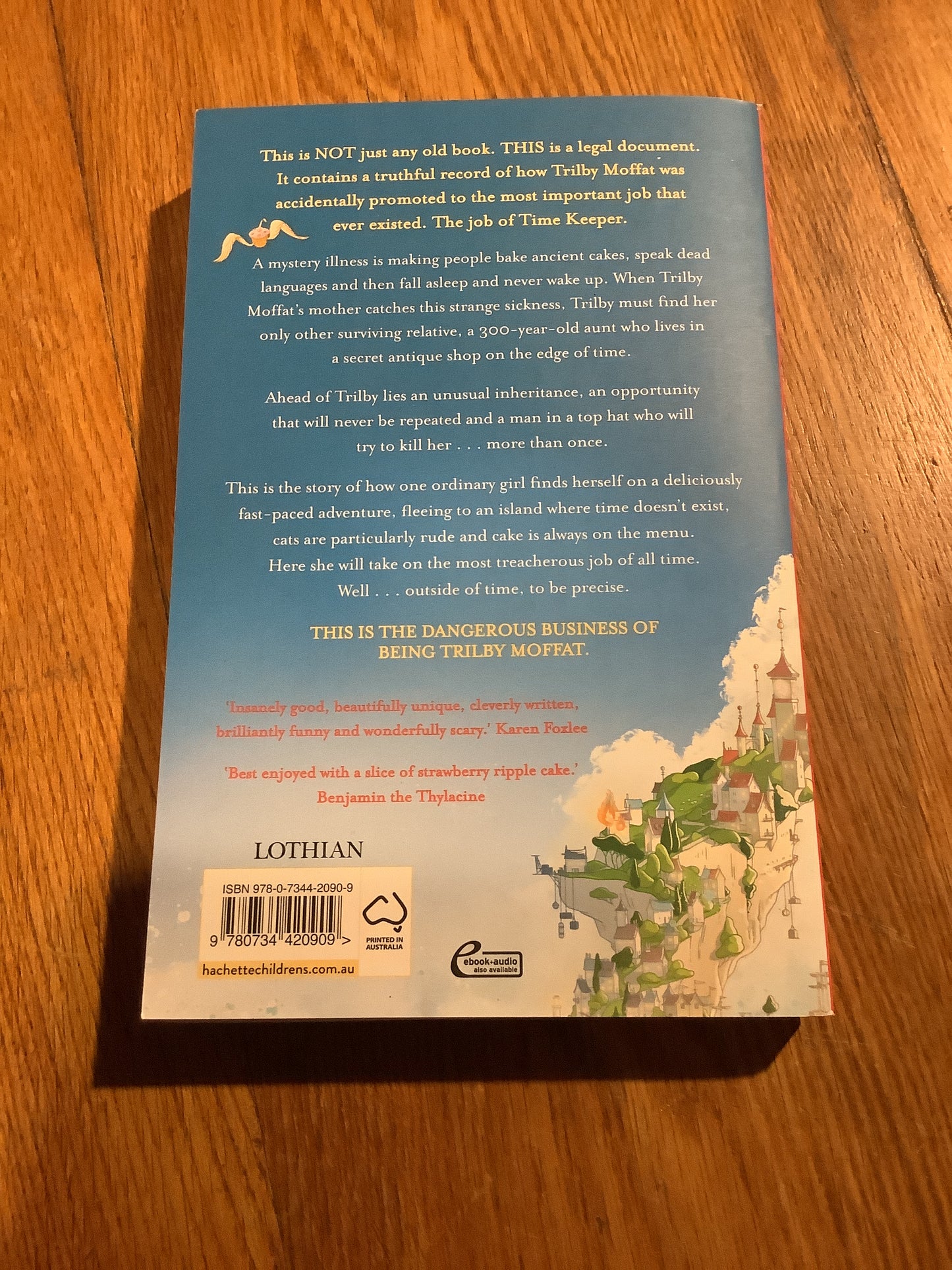 Dangerous business of being Trilby Moffat. Kate Temple. 2022.