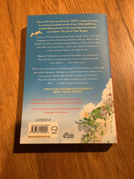 Dangerous business of being Trilby Moffat. Kate Temple. 2022.