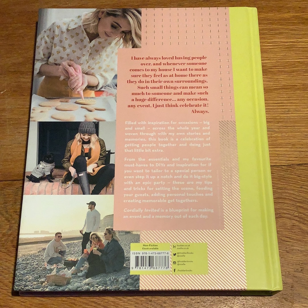 Cordially invited. Zoe Sugg. 2018