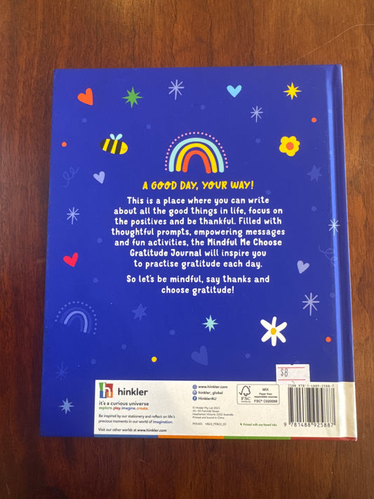Choose Gratitude Journal. Mindful Me. 2021.