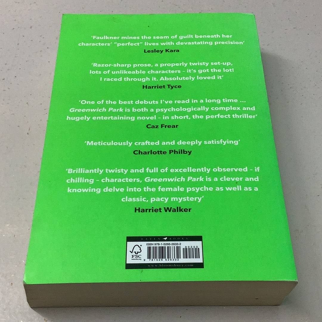 Greenwich Park. Katherine Faulkner. 2021.