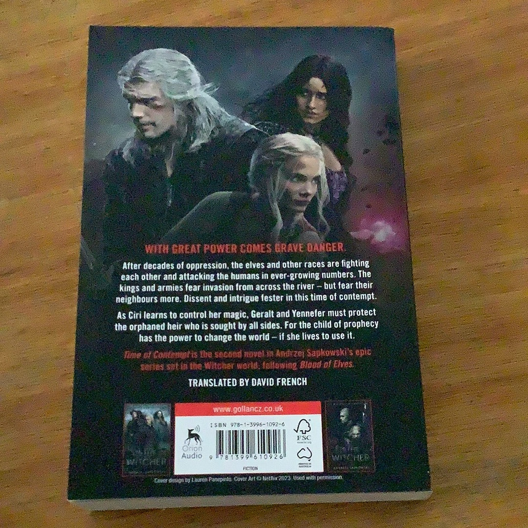 The Witcher: Time of Contempt. Andrzej Sapkowski. 2023.