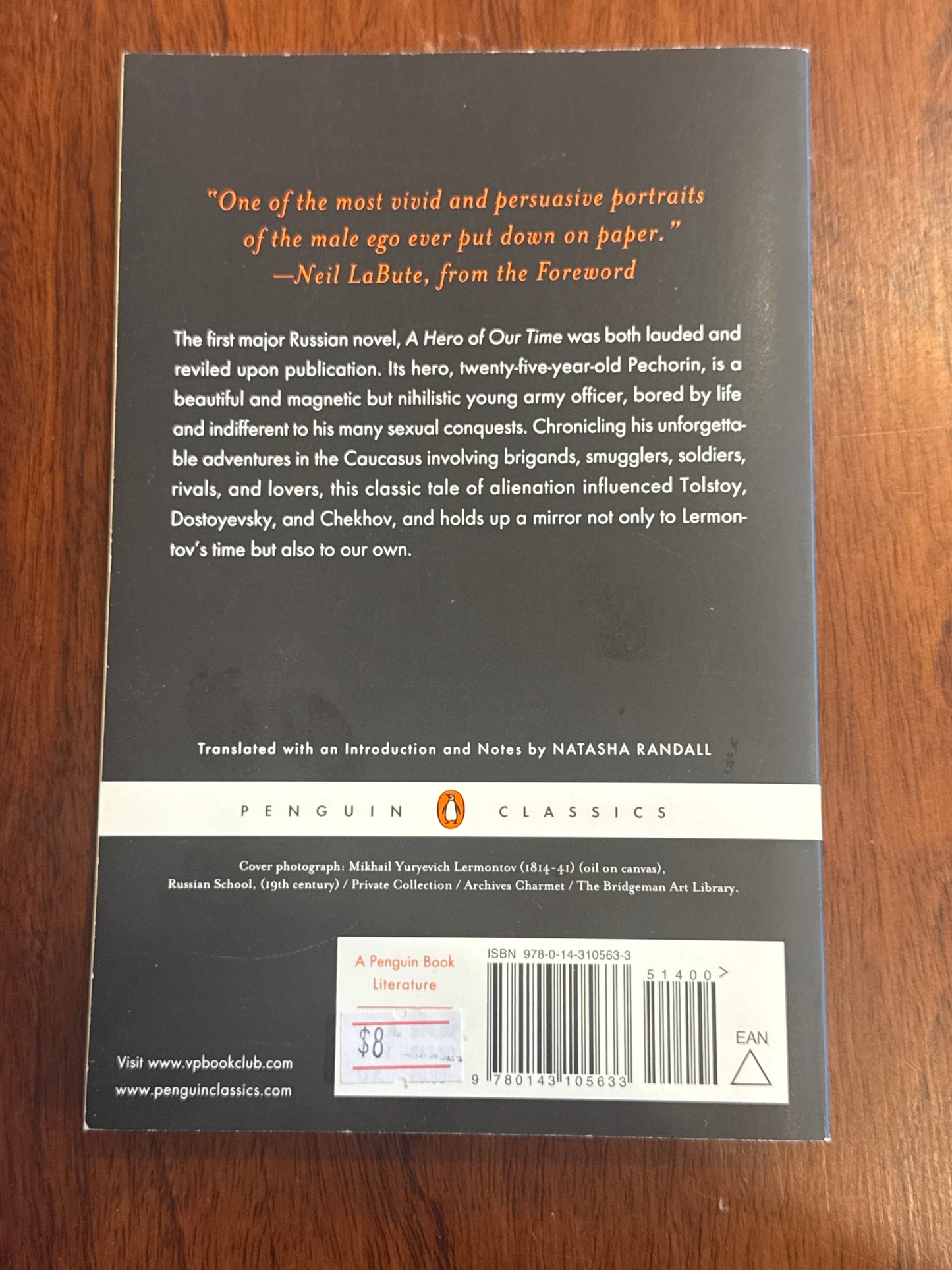 A Hero of Our Time. Mikhail Lermontov. 2009.