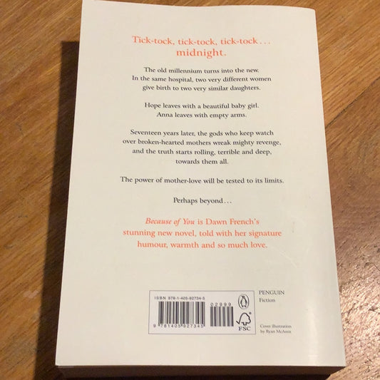 Because of you. Dawn French. 2020.