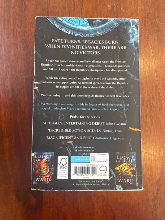 Legacy of Steel. Matthew Ward. 2021.