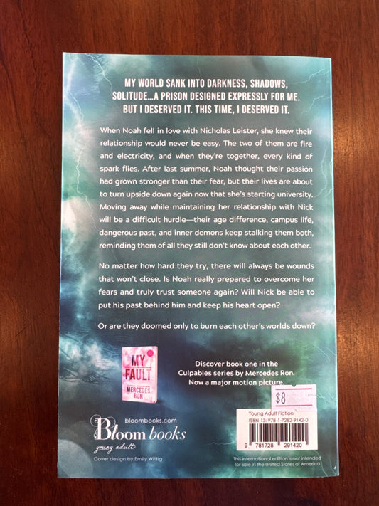 Your Fault. Mercedes Ron. 2023.